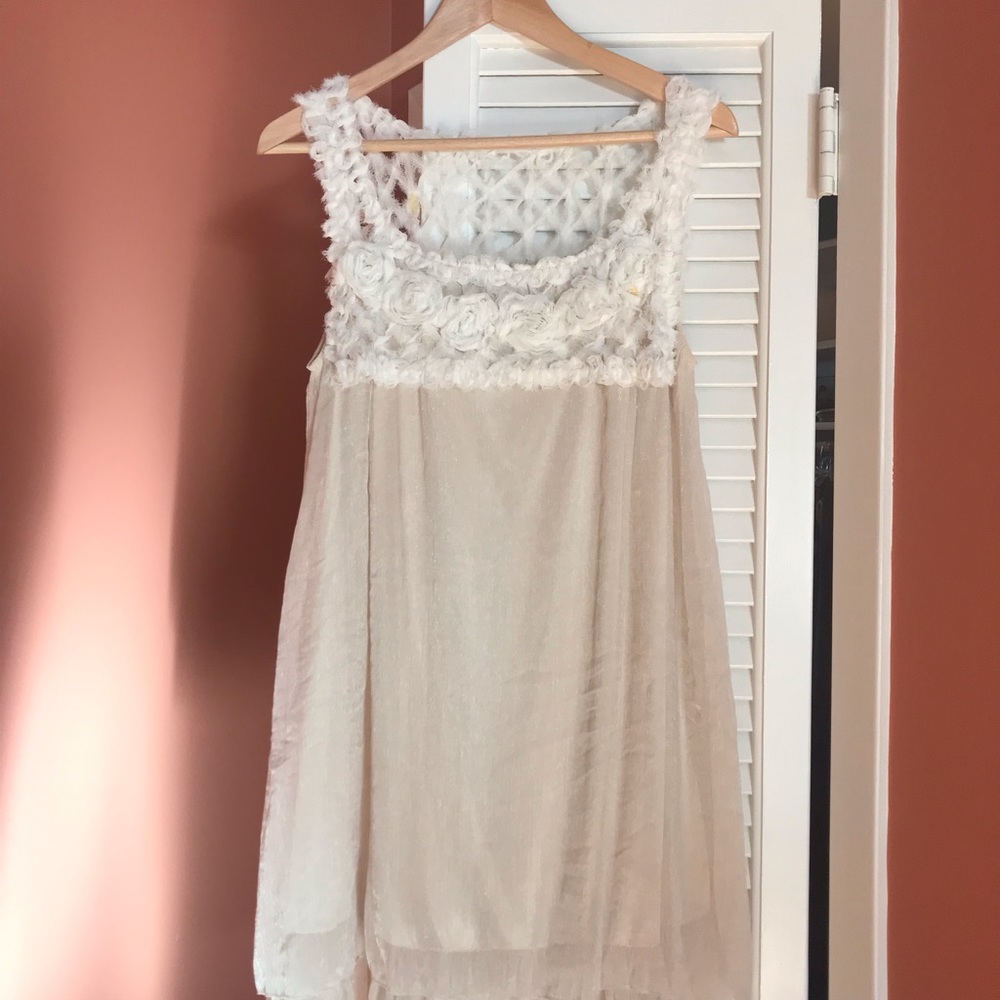 Australian Off-white baby doll dress